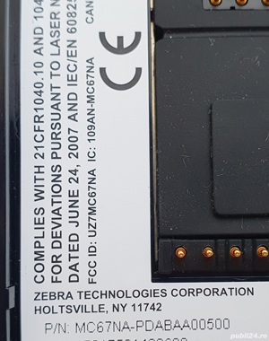 dezembrez piese Motorola Zebra MC67 NA, Nautiz X3, Intermec es40 scaner controler windows mobile 6.5 - imagine 8