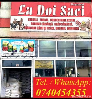 Magazin de cereale, concentrate si furaje pentru toate animalele. Afacere la cheie cu vad format