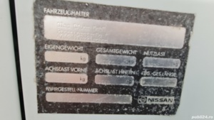 Vand duba 3,5 T marca Nissan Interstar motor 2,2 CMC , An fab 2010 , disel  - imagine 8