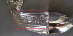 Recipient (dispenser) balenă din sticlă 'Nuss wal' fabricat in Germania - imagine 3