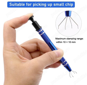 Extractor   Holder aluminiu cu gheara titan pentru electronica service-uri - UK - imagine 3