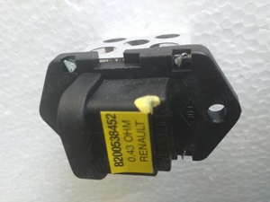 Rezistenta GMV DACIA Logan Sandero Duster Renault 8200538452  0.43 OHM.  Nou si original Renault.  - imagine 2