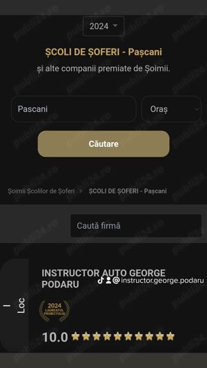 Instructor George Podaru Pascani - imagine 5