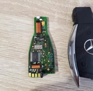 Cheie noua originala Keyless GO Mercedes W221 W211 W212 W164 W219 W204  - imagine 2