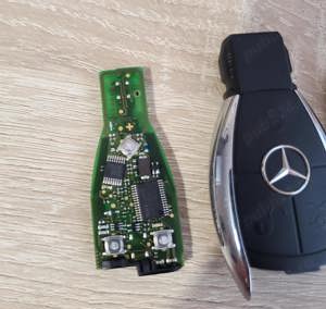 Cheie noua originala Keyless GO Mercedes W221 W211 W212 W164 W219 W204  - imagine 4
