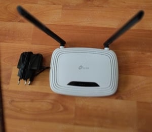 Router TP-LINK TL-WR841N 300 mbps + Extender MERCUSYS MW300RE 300 mbps - imagine 2