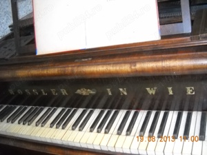 Piesa de colectie - Pian vienez Rossler sec XIX - imagine 3