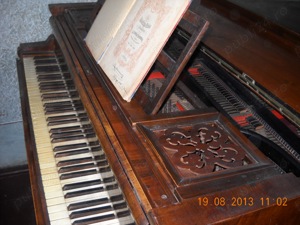 Piesa de colectie - Pian vienez Rossler sec XIX - imagine 4