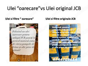Ulei PREMIUM original JCB si producator Cyclon