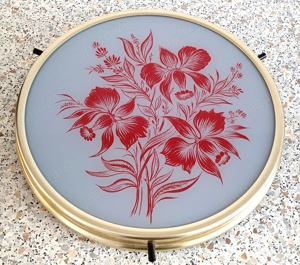 Tavă din Metal și Sticlă . pentru diverse evenimente. Model deosebit