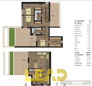 Penthouse, panoramă,  155 mp utili, cartier Schei! - imagine 4