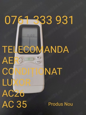 Telecomanda aer Luxor