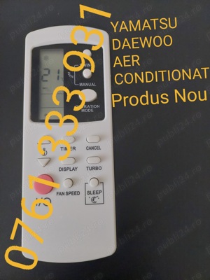 Telecomanda aer conditionat Yamatsu