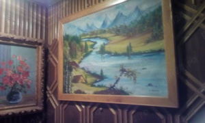 Tablou (piesaj de H.Hrenovschy achizitionat in 1986) - imagine 3