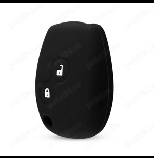Husa Cheie Silicon Cartela Dacia Renault  Logan Sandero Duster Silicon Nou - imagine 6