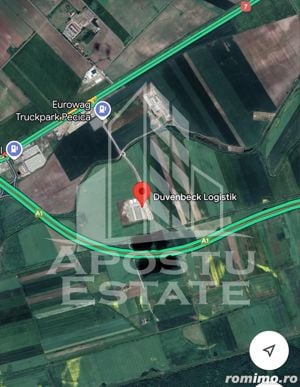 Teren industrial, Pecica 18.397mp langa Autostrada - imagine 2