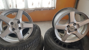 Jante aliaj aluminiu ENZO KBA 45715 4 bucati 4x100 Dacia Logan