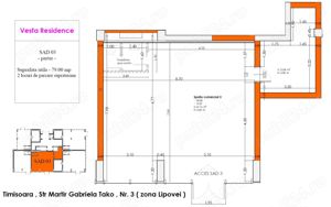 Spatiu de vanzare 79 mp , str Martir Gabriela Tako nr.3, Zona Lipovei - imagine 3