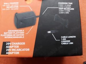 Incarcator adaptabil pentru incarcat acumulatori MyProject 20V - imagine 3