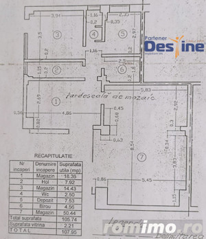 Spatiu comercial 108mp, zona Nicolina - imagine 1