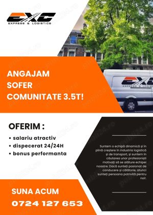 Angajam Sofer Pe Comunitate 3.5T - imagine 2