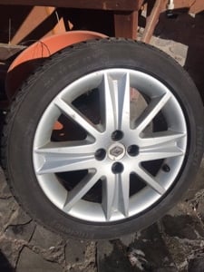 Jante cu cauciucuri vara Renault 17 inch 