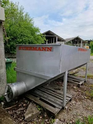 Bazin buncar de primire struguri Inox șnec