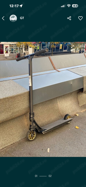 Trotineta Blazer Pro Rider Gold