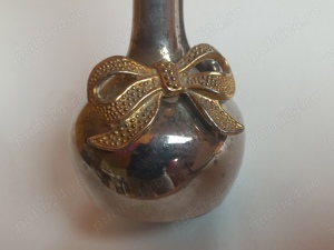 2 Vaze metal soliflore, una placata cu Argint - imagine 2