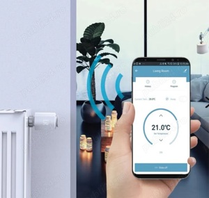 2x Hub Hama termostat, pt cap termostatat Smart pt radiator, Wi-Fi - imagine 5