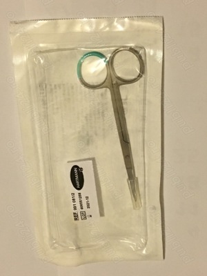 Forfecuță mică inox sterilă sigilată