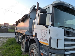 Scania 8x4 cu bena 20m3 hardux - imagine 6