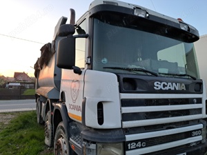 Scania 8x4 cu bena 20m3 hardux - imagine 2
