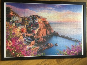 Tablouri puzzle inramate