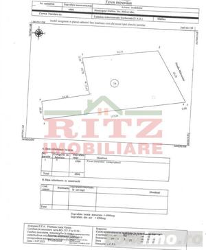 Teren intravilan 6900 mp D=65 ml, pretabil cartier rezidential ! - imagine 2