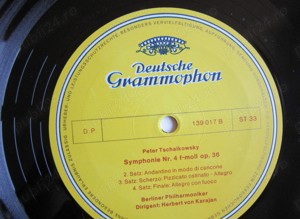 vinil impecabil Ceaikovski -Simfonia nr.4 FA minor -Karajan, Germania - imagine 3