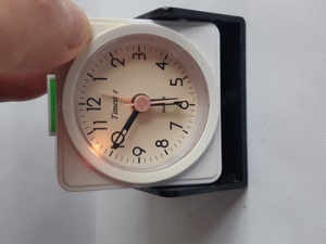 Ceas cu alarmă de călătorie, second hand, funcțional