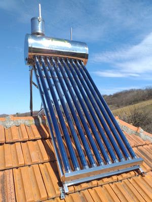 Panou solar apa calda nepresurizat  integral INOX  100L (10 tuburi 58 1800) - imagine 5