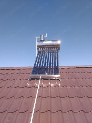 Panou solar apa calda nepresurizat  integral INOX  100L (10 tuburi 58 1800) - imagine 2