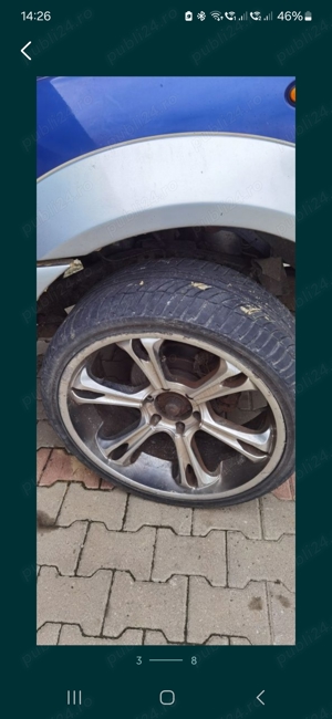 jante aliaj 22 toli roti 290 30 R22  - imagine 6