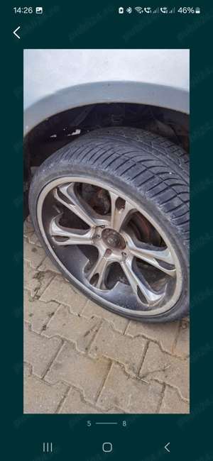 jante aliaj 22 toli roti 290 30 R22  - imagine 5