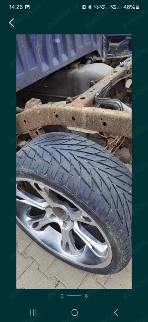 jante aliaj 22 toli roti 290 30 R22  - imagine 7