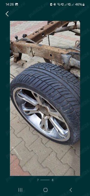 jante aliaj 22 toli roti 290 30 R22  - imagine 4