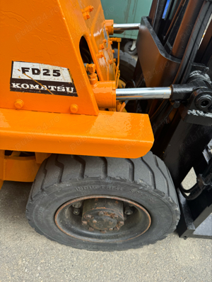 stivuitor KOMATSU FD 25 - 2,5 t - stare perfecta - imagine 5