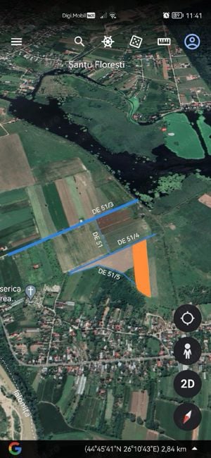 Snagov-Siliștea 14700mp la 100m de lac. PREȚ FIX. 