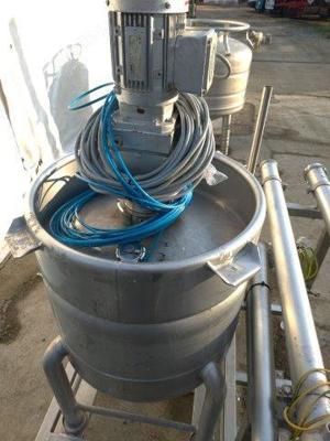 vas de amestecare din oțel inoxidabil, pentru parfum, cremă de ras și alte lichide, tipul: Eurocont - imagine 3