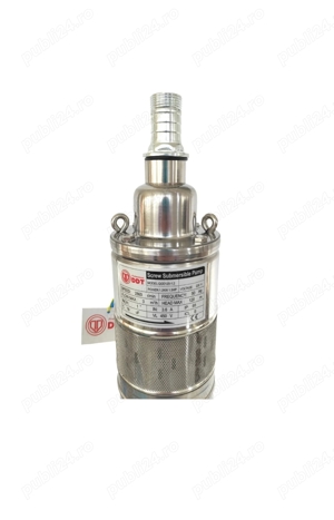 Vând pompa submersibilă apa curata 1,1kw cu 20 m cablu și șuruburi de inox - imagine 3