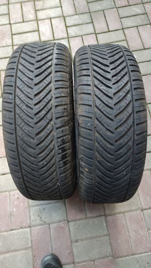 Jante aliaj16” Mercedes cu anvelope all seasons 205/60/R16 noi, sau 205/55/17(roti). - imagine 2