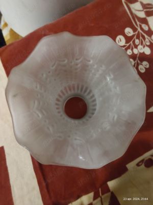 Vând componente lustră cu 4 becuri, cu ventilator cu 2 viteze și schimbare de sens: palete, suporți  - imagine 5