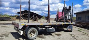 Camion transport busteni Scania 6x4 - imagine 5